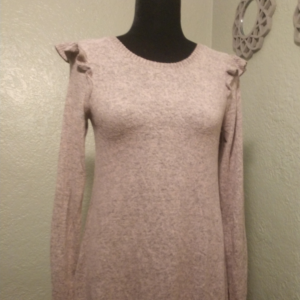 Lightweight Sweater Dress - Picture 1 of 7